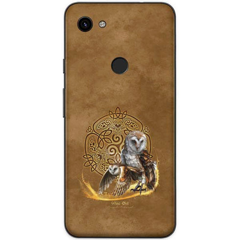 Brigid Ashwood Owl Celtic Knot Google Pixel 3a XL Skin